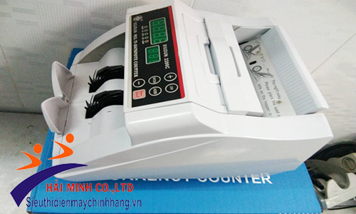 Máy đếm tiền với kiểu dáng hiện đại